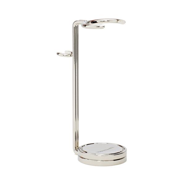 Double Wire Razor and Brush Stand Chrome